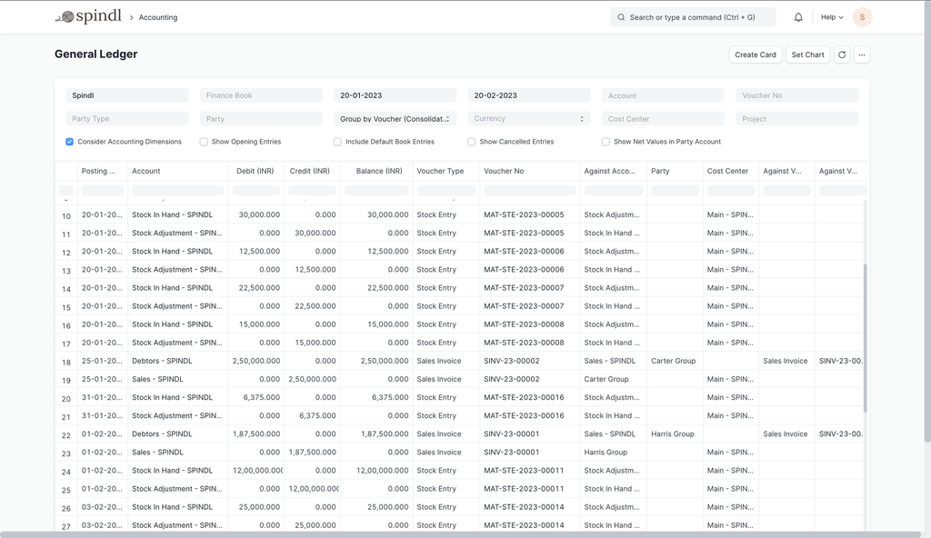 Journals and payments